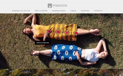 Massora: diseño de página web e-commerce